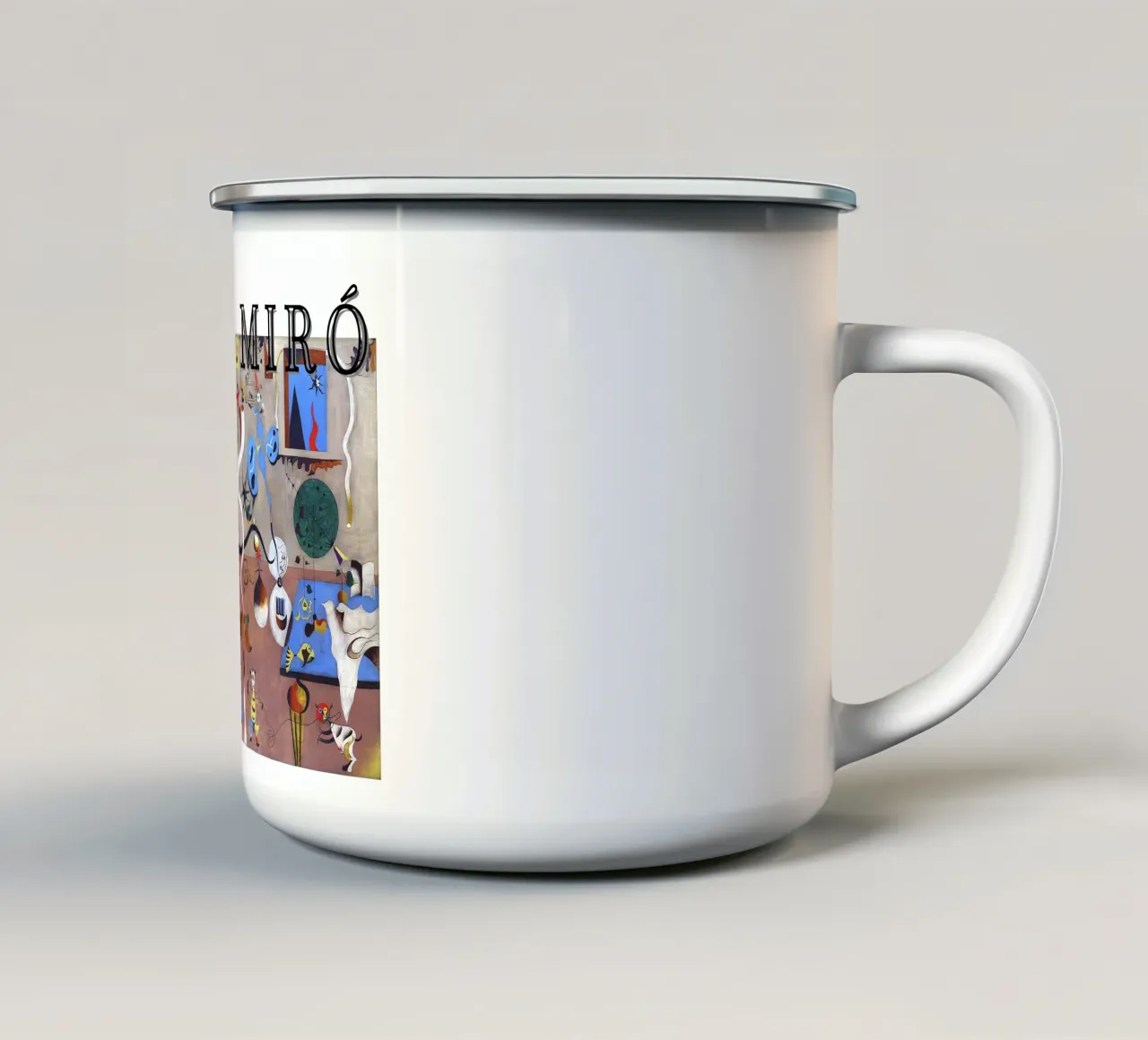 Joan Miro 3 tazza in smalto da domherrick1
