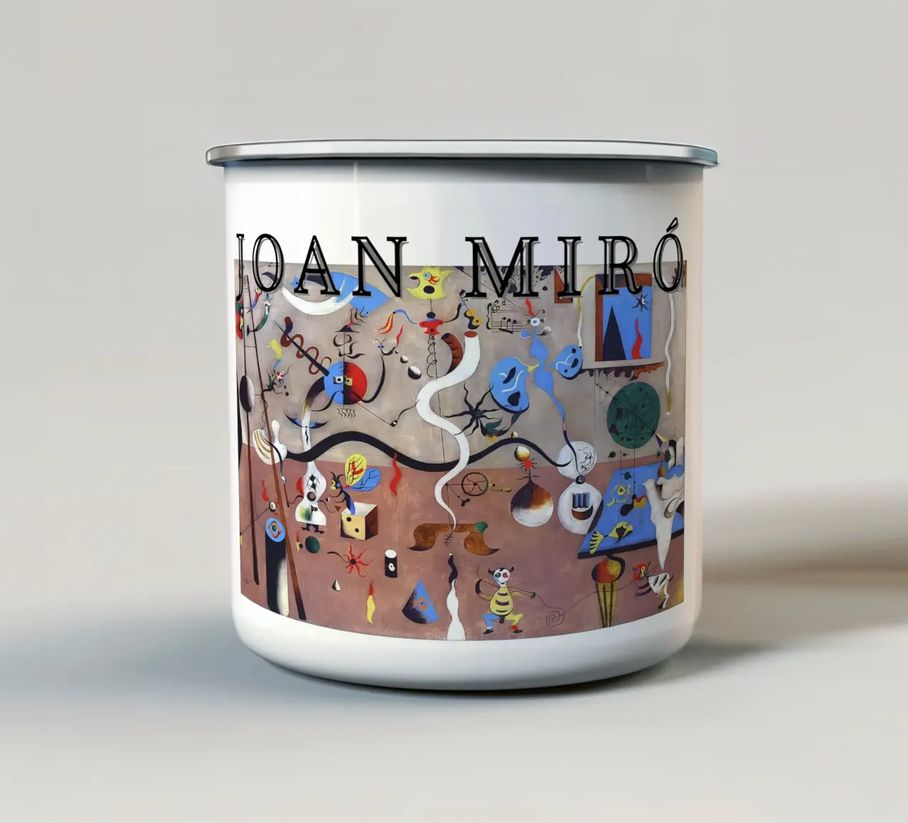 Joan Miro 3 tazza in smalto da domherrick1