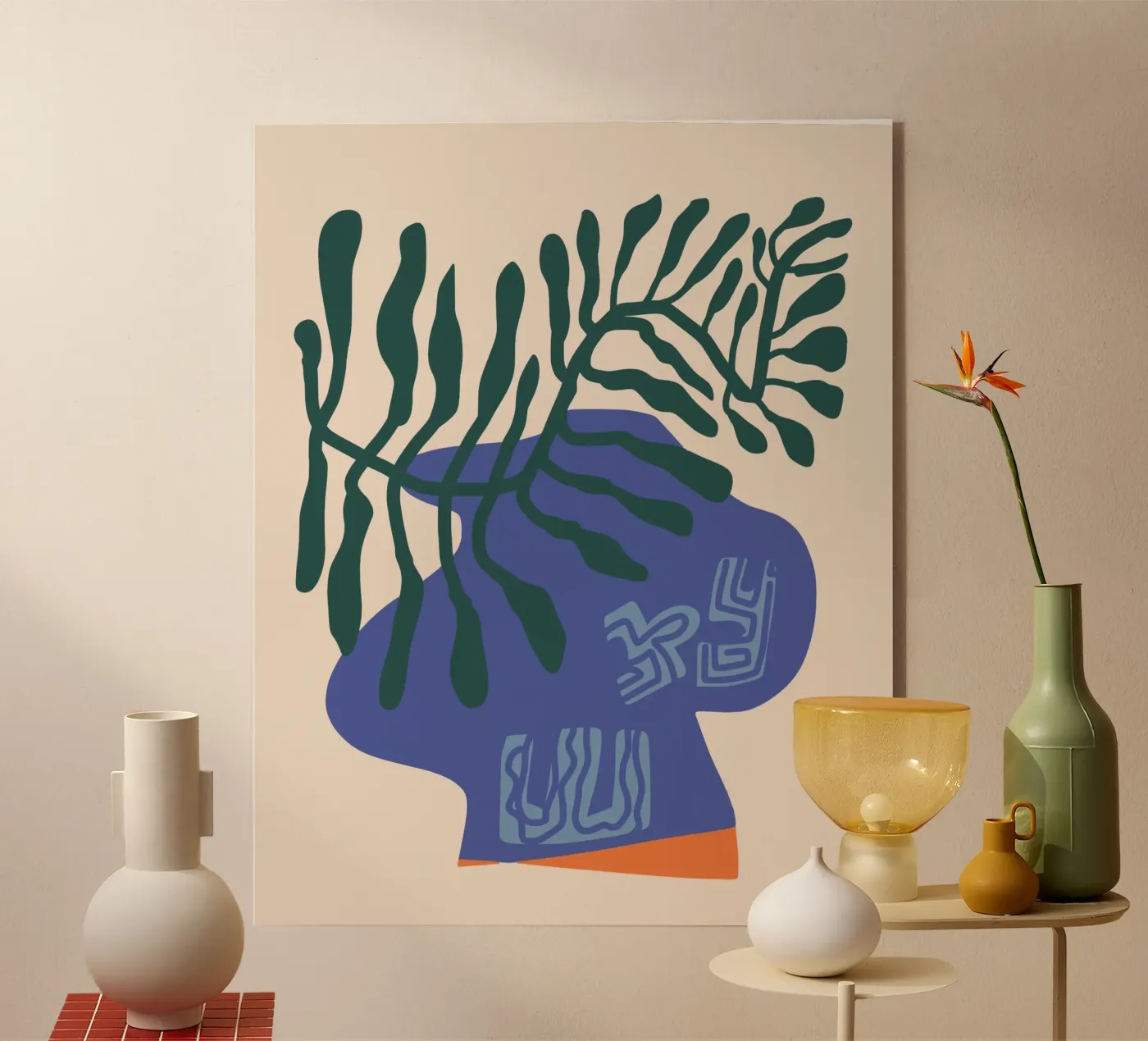 Greek vase plexiglass da Little Dean