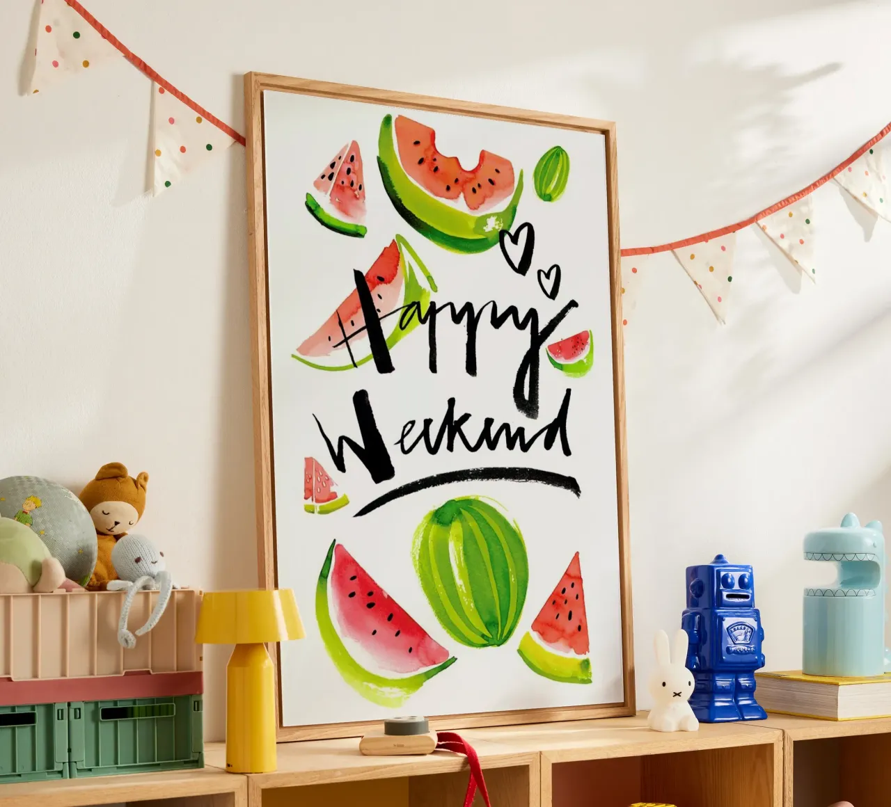 Happy Weekend plexiglass da Ekaterina Koroleva