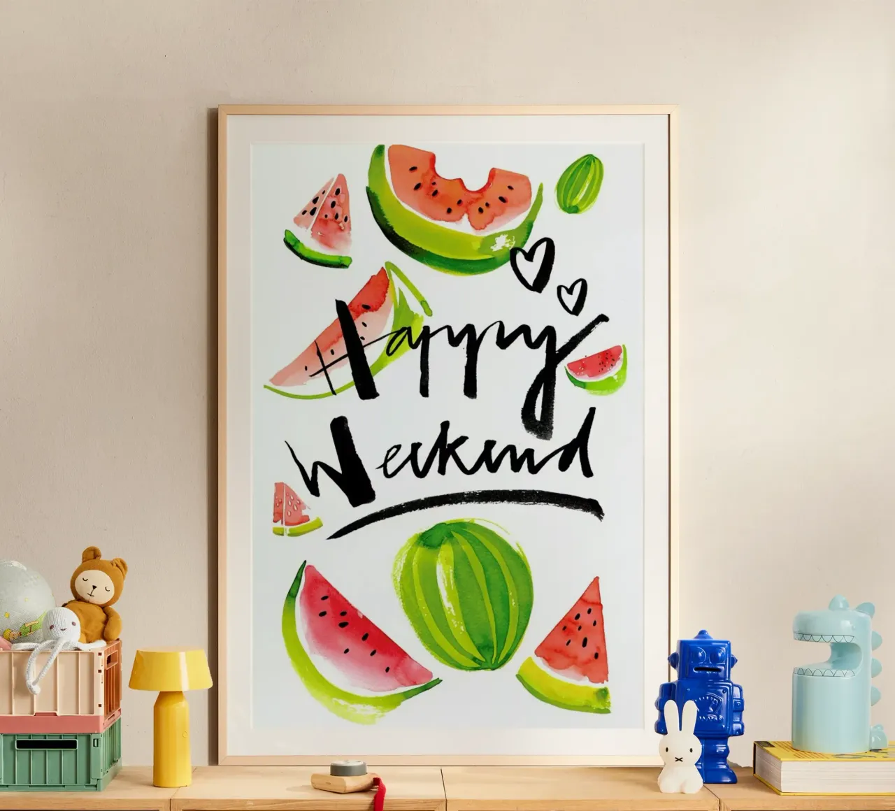 Happy Weekend poster da Ekaterina Koroleva