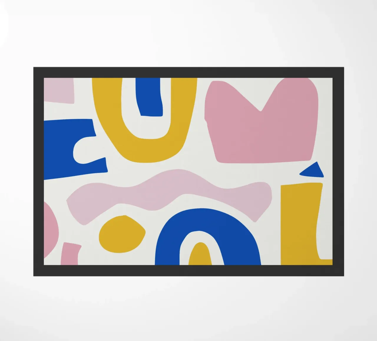 Shape puzzle doormat by Little Dean