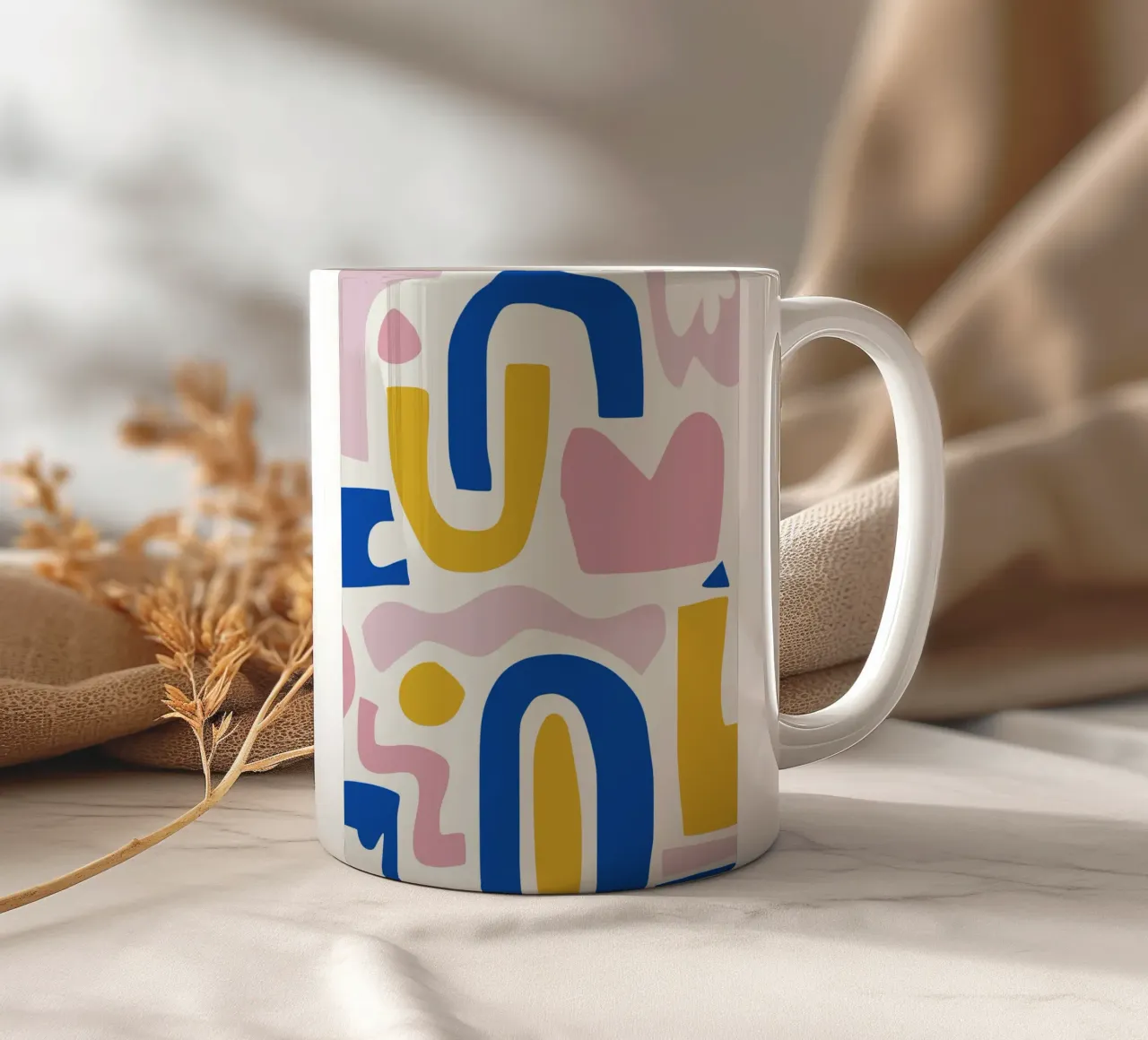 Puzzle di forme tazza in ceramica da Little Dean