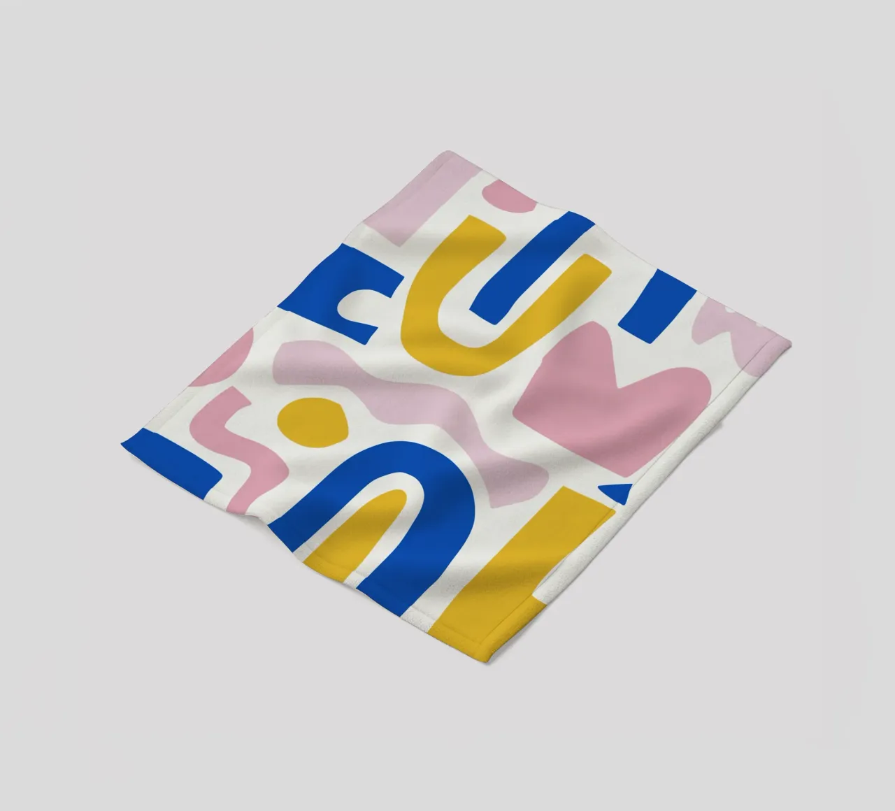 Puzzle di forme coperta in pile da Little Dean