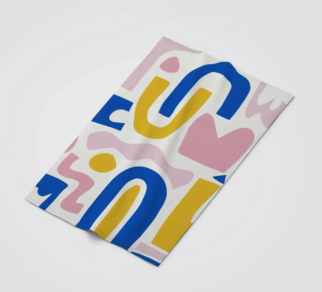 Puzzle di forme coperta in pile da Little Dean