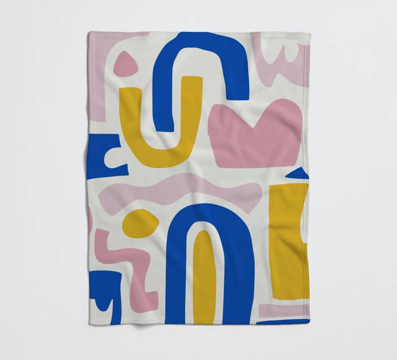 Puzzle di forme coperta in pile da Little Dean