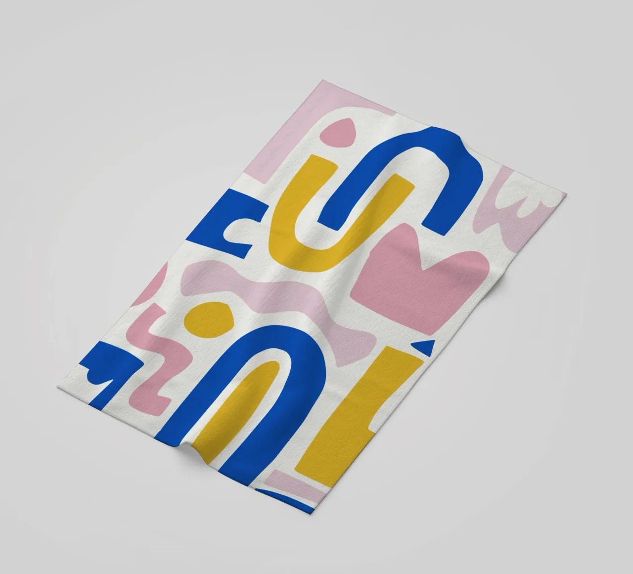 Puzzle di forme telo mare da Little Dean