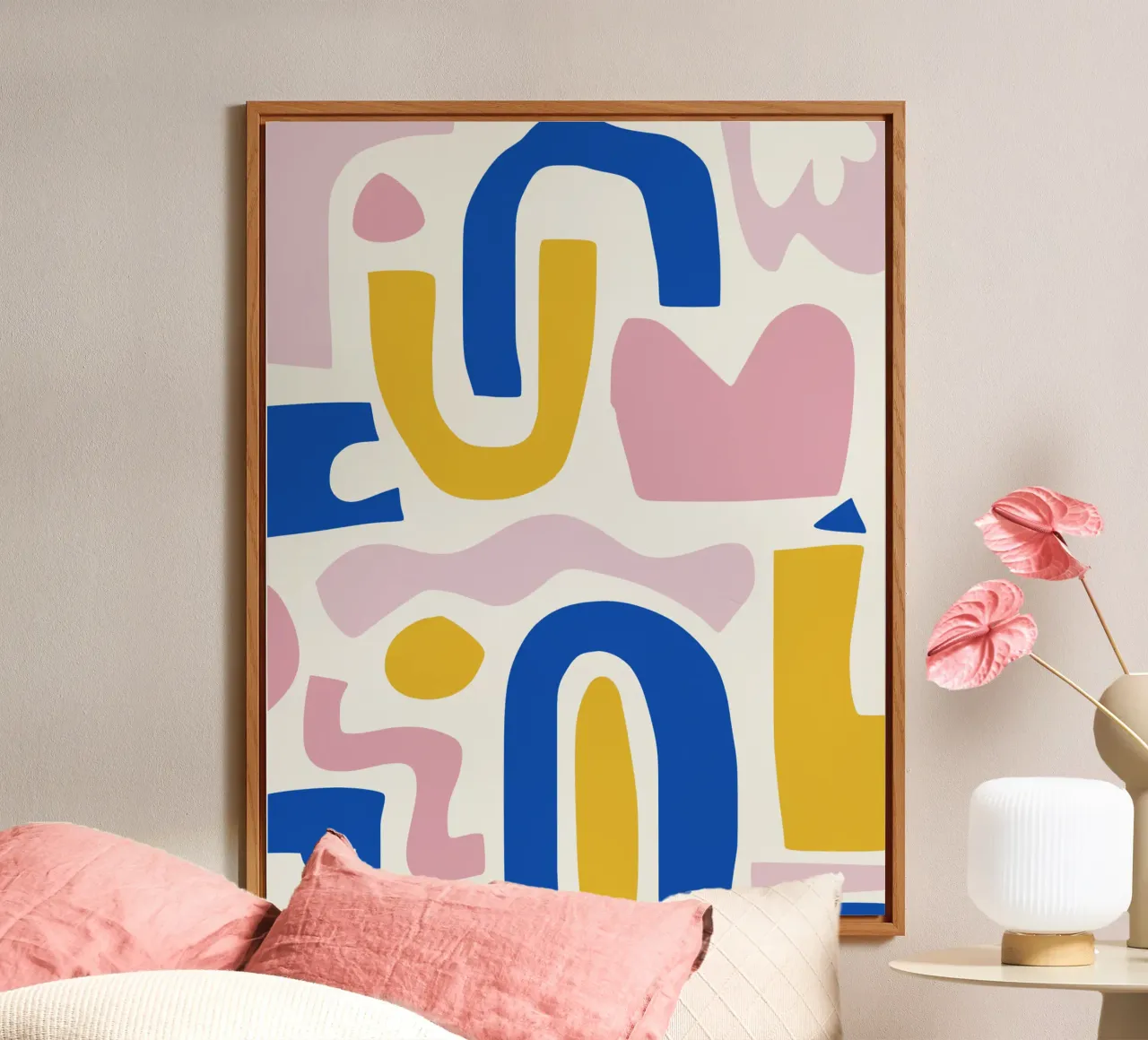 Puzzle di forme alluminio dibond da Little Dean