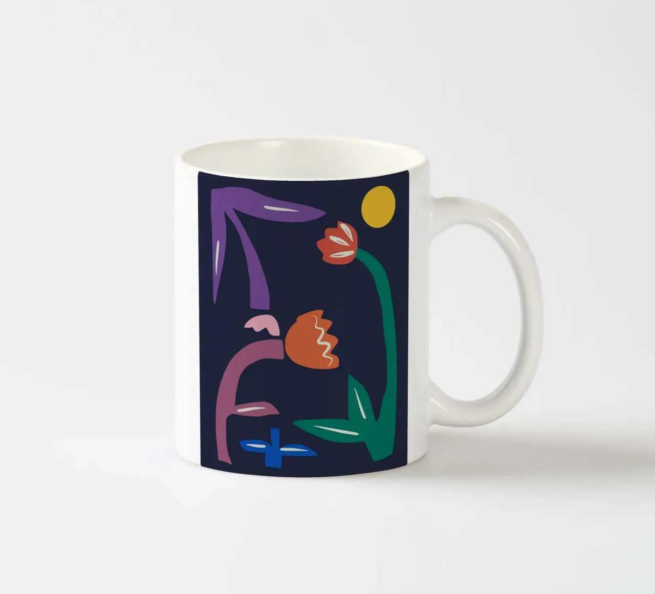 Puzzle di fiori tazza in ceramica da Little Dean