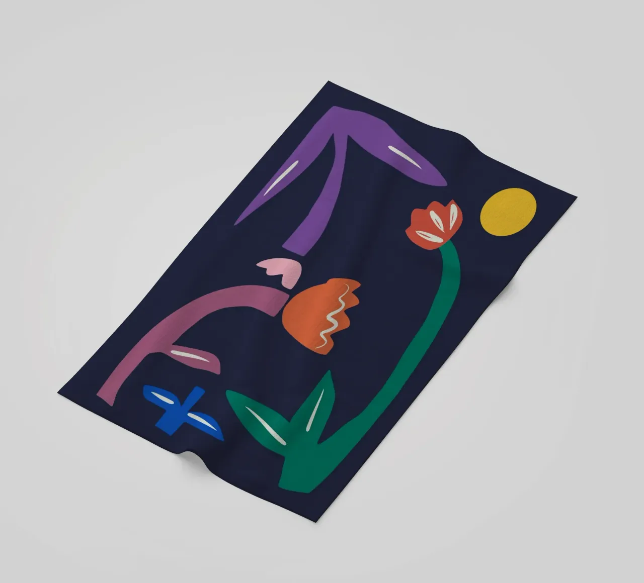 Puzzle di fiori telo mare da Little Dean