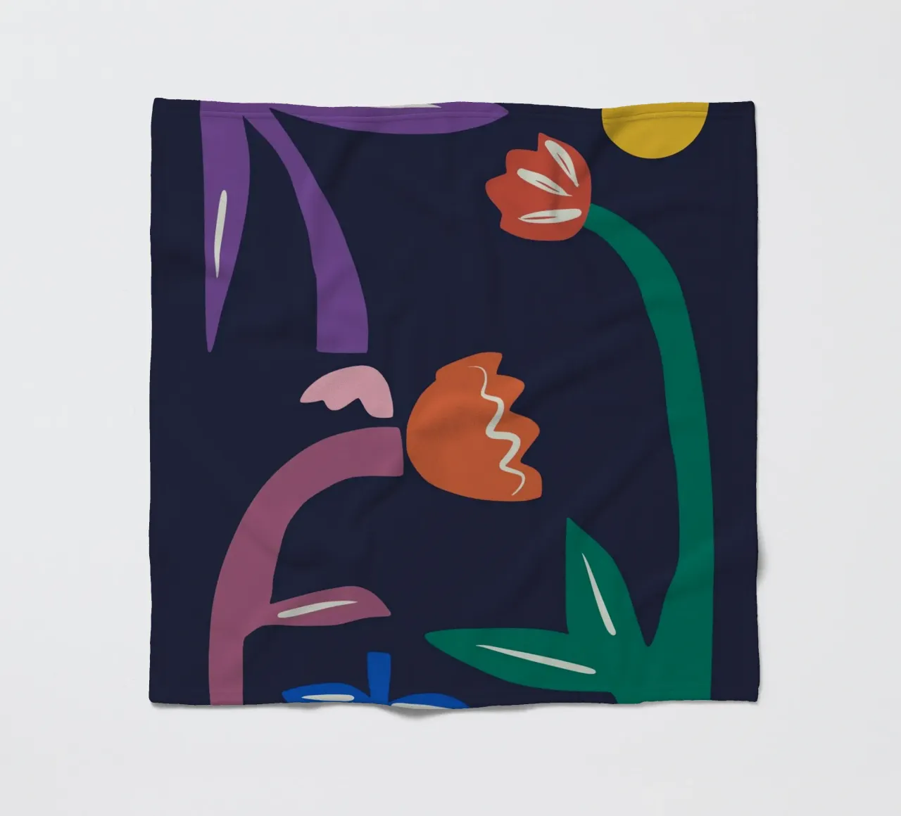 Puzzle di fiori coperta in pile da Little Dean