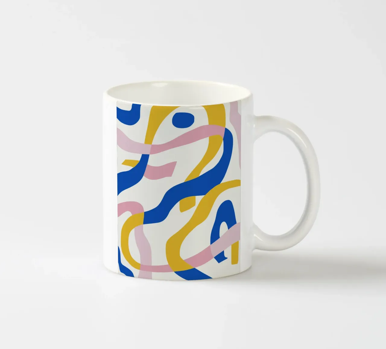 Strisce di nastro tazza in ceramica da Little Dean