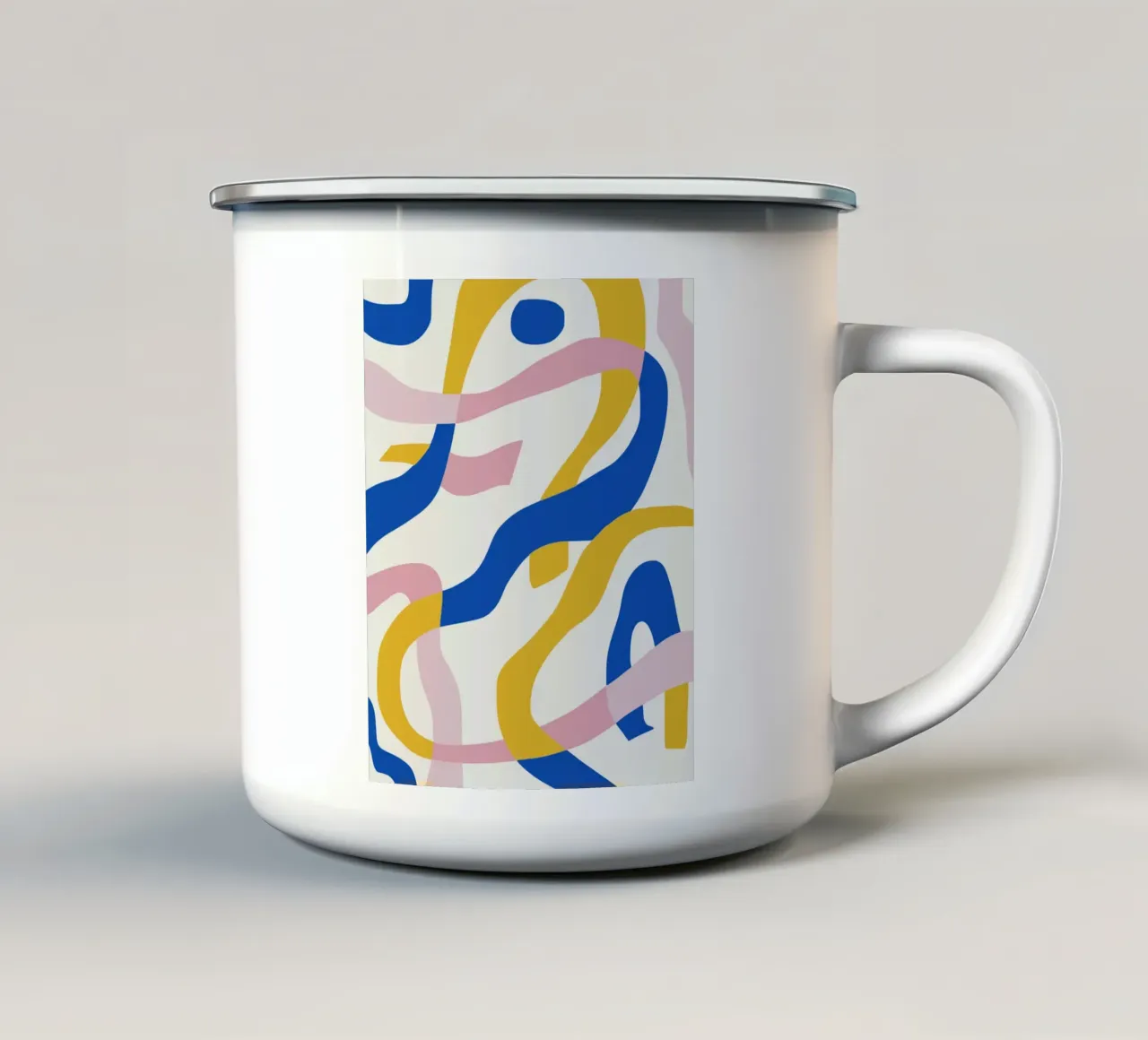 Strisce di nastro tazza in smalto da Little Dean