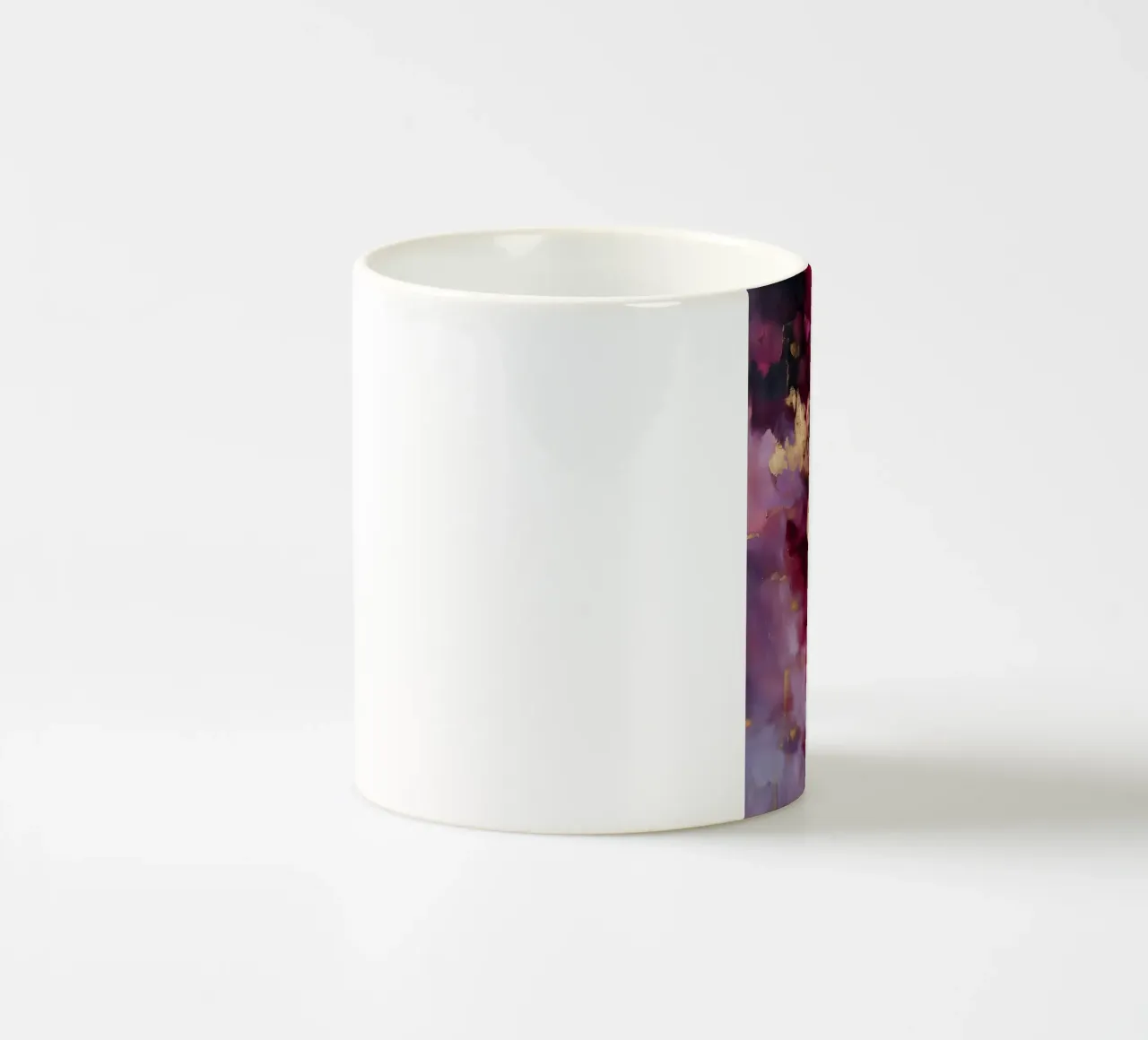 Pennellate d'oro tazza in ceramica da Carinaprint