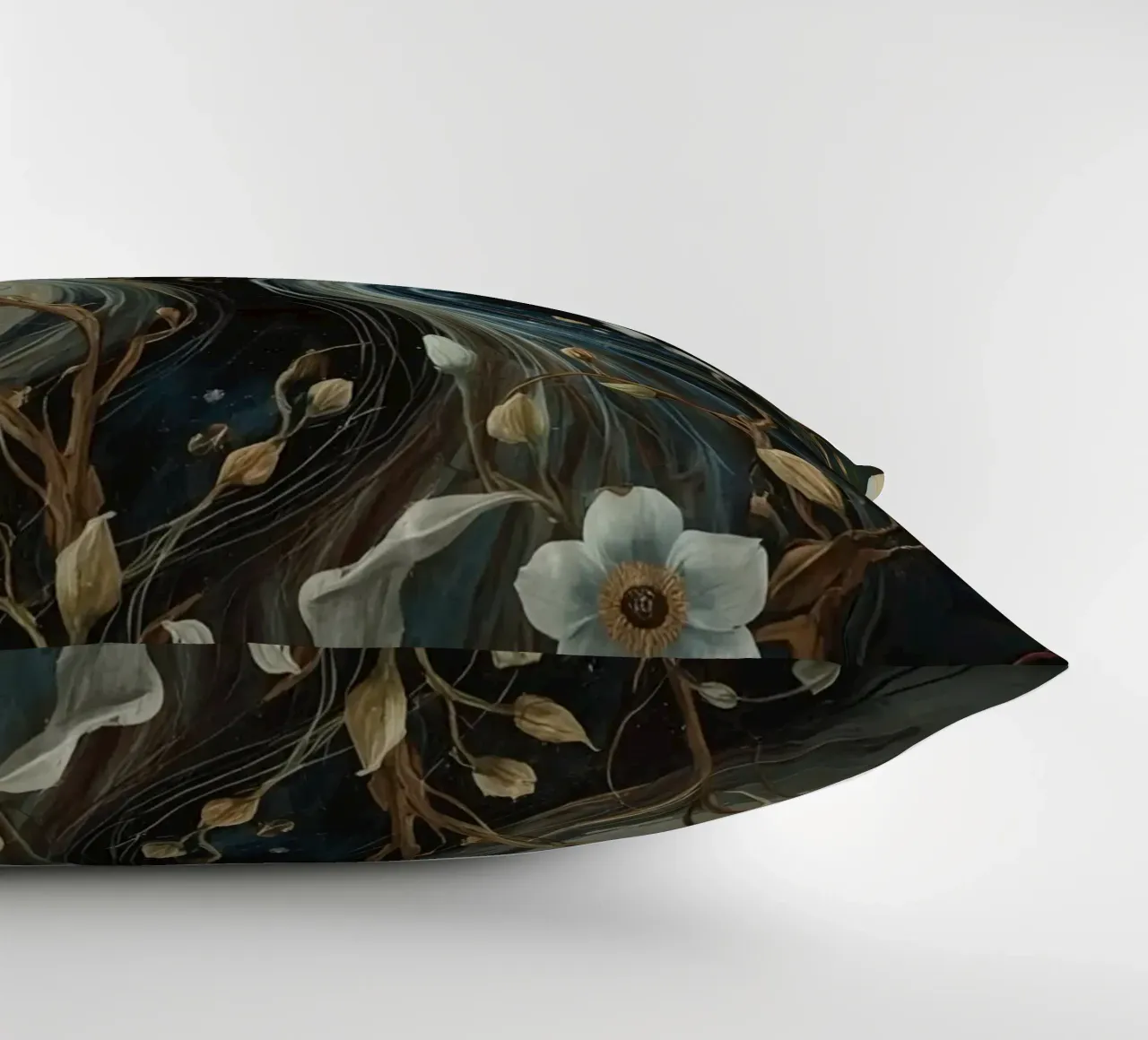Vortice cosmico con Flora e Fauna cuscino da DesignDoodle