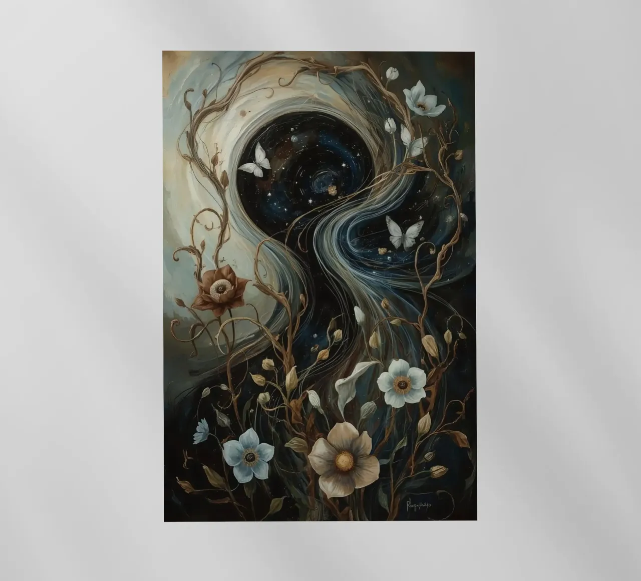 Vortice cosmico con Flora e Fauna pellicola backlit da DesignDoodle