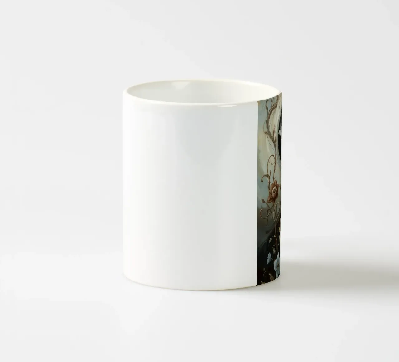 Vortice cosmico con Flora e Fauna tazza in ceramica da DesignDoodle
