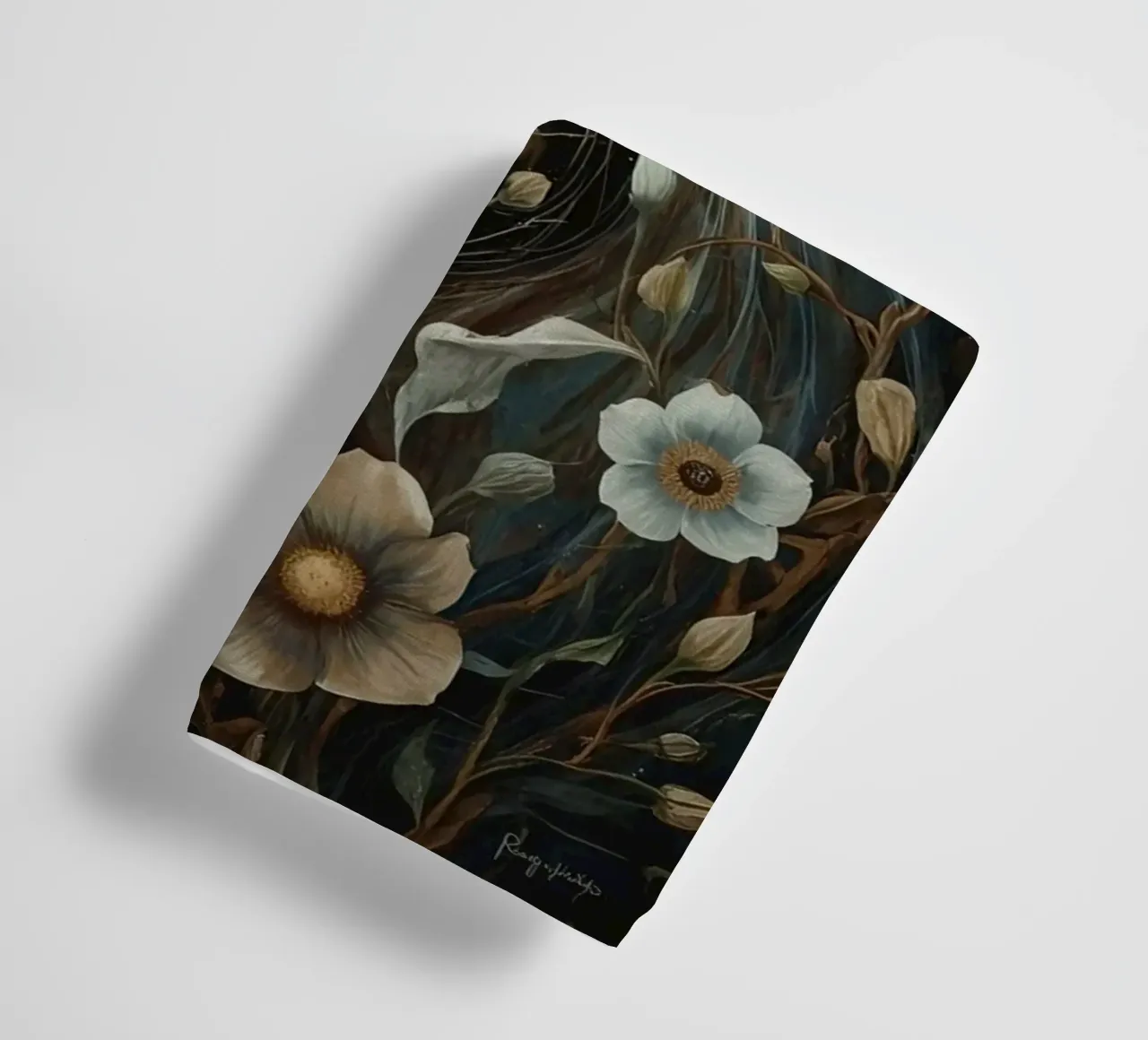 Cosmic Swirl with Flora and Fauna towel by DesignDoodle