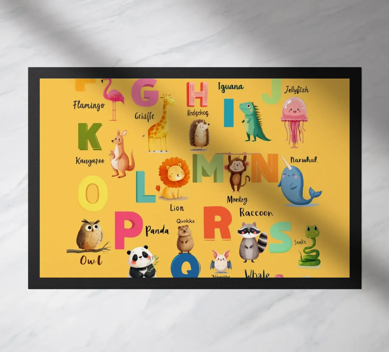 Alphabet Zoo zerbino da Kiara