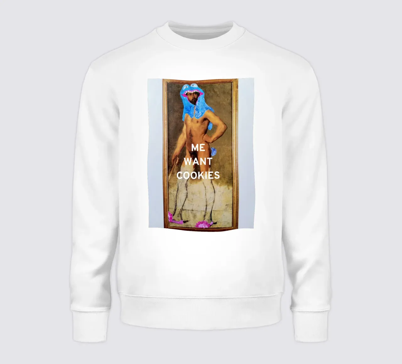 ME WANT COOKIES felpa da Trash is dada Official