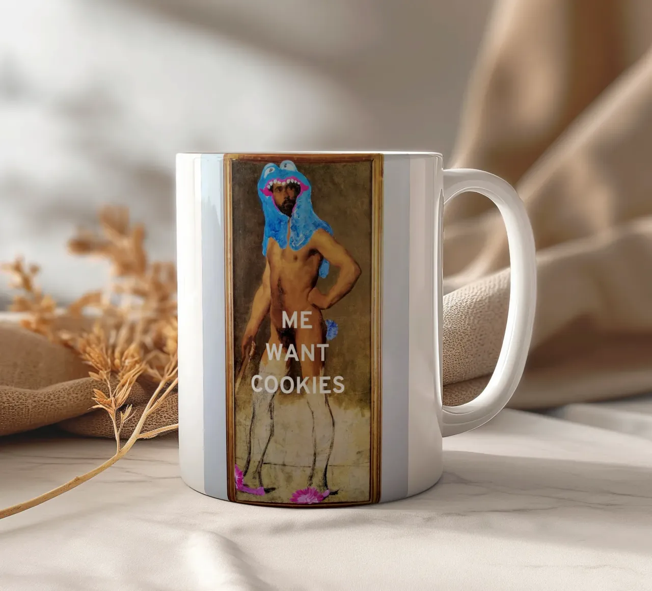 ME WANT COOKIES tazza in ceramica da Trash is dada Official