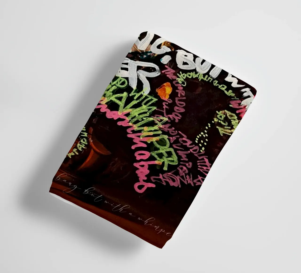 The world does not end with a bang, but with a whimper towel by Trash is dada Official