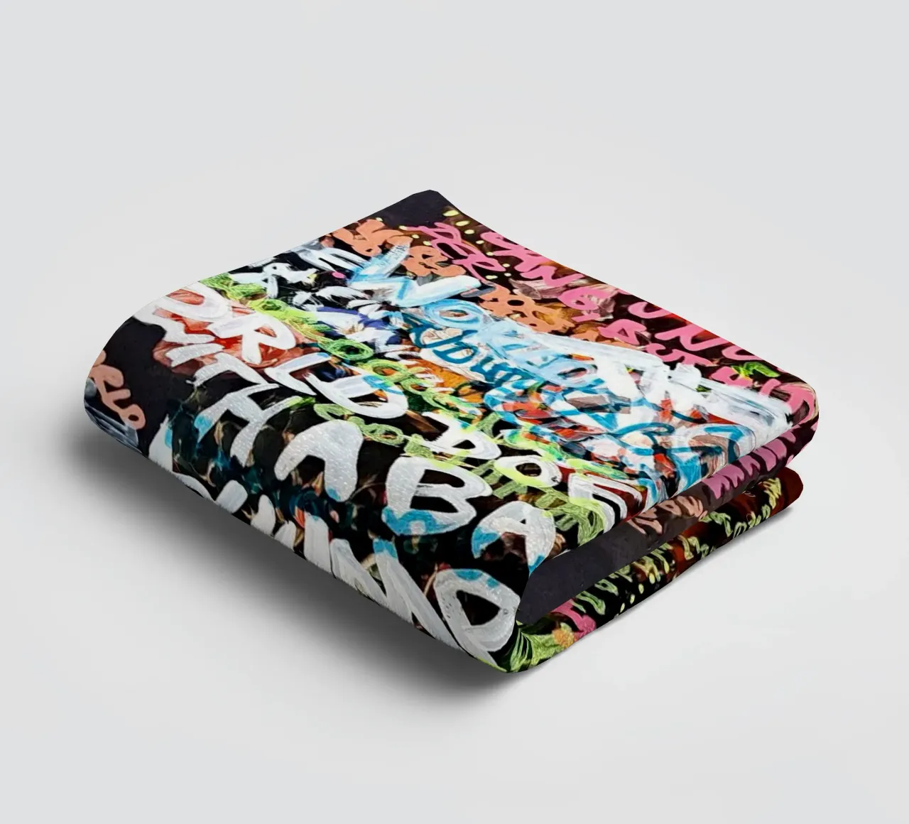 The world does not end with a bang, but with a whimper towel by Trash is dada Official