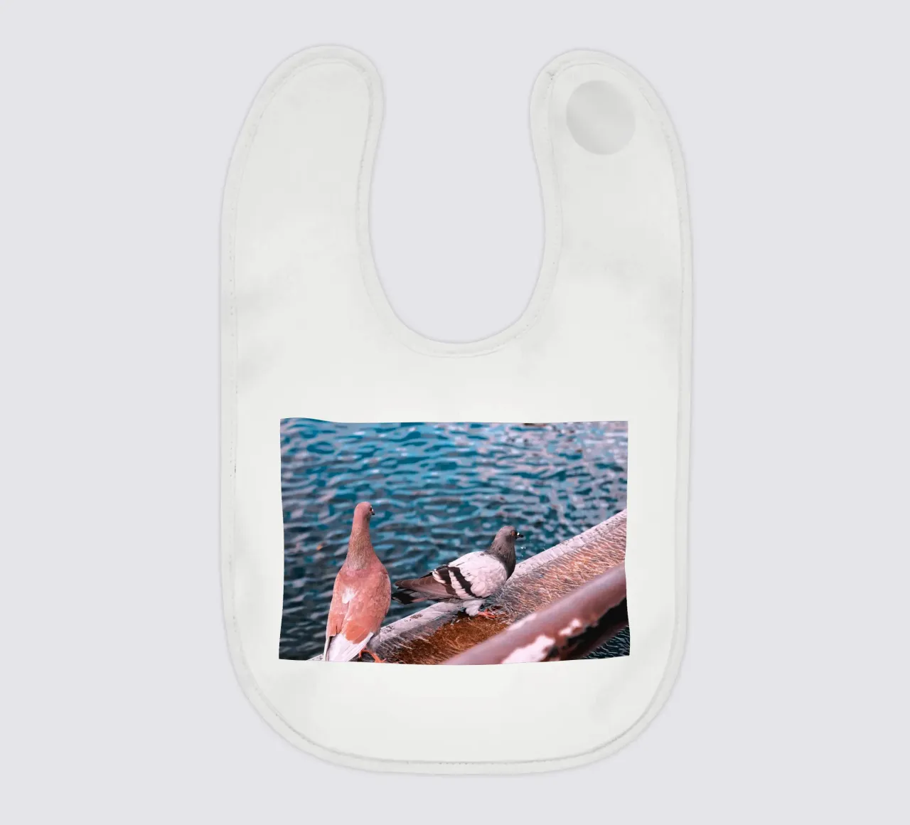 Messaggero di pace bavaglino da Nature's Palette