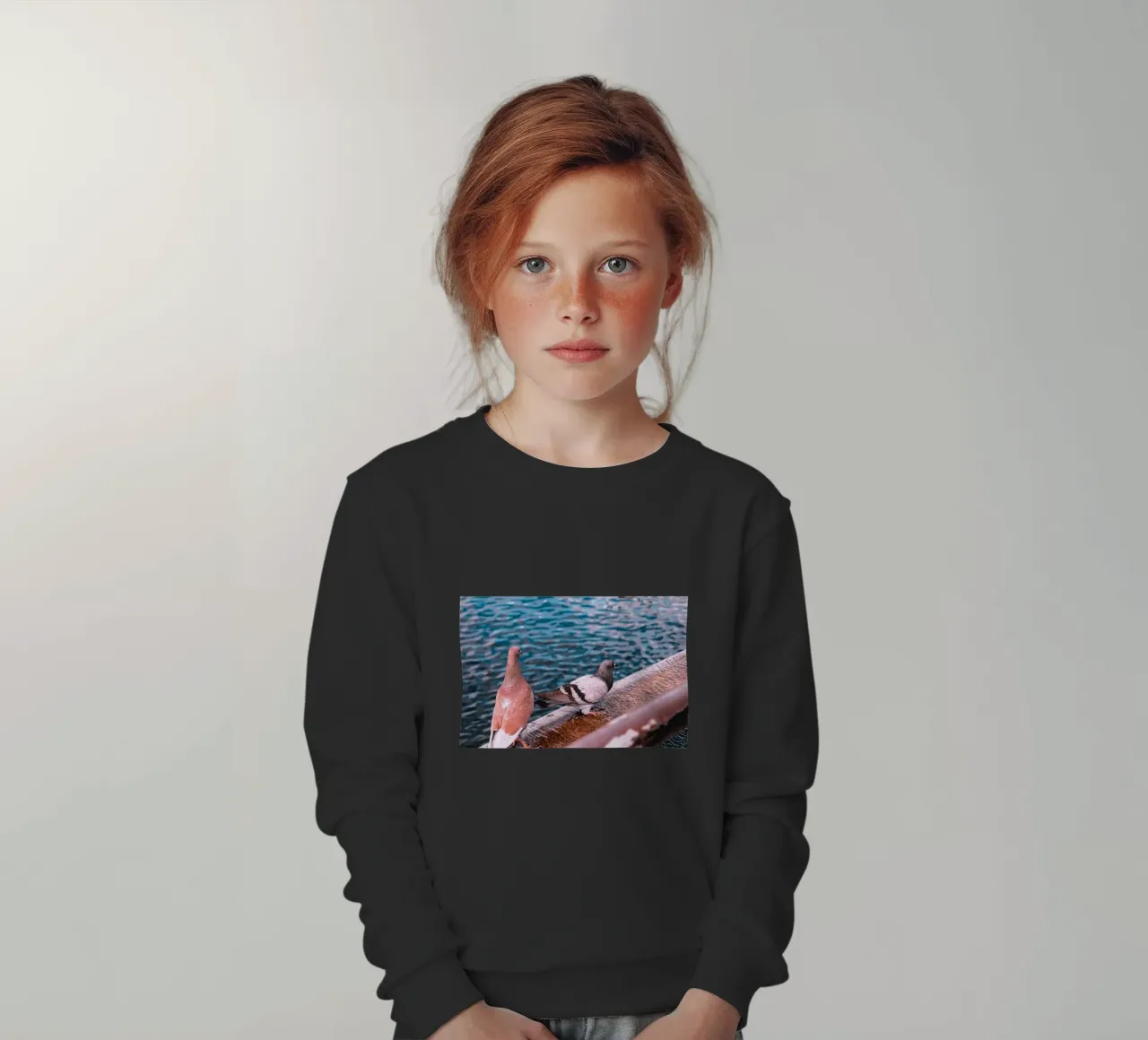 Messaggero di pace felpa bambino da Nature's Palette