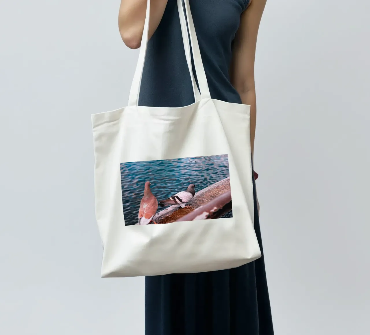 Messaggero di pace borsa in juta da Nature's Palette