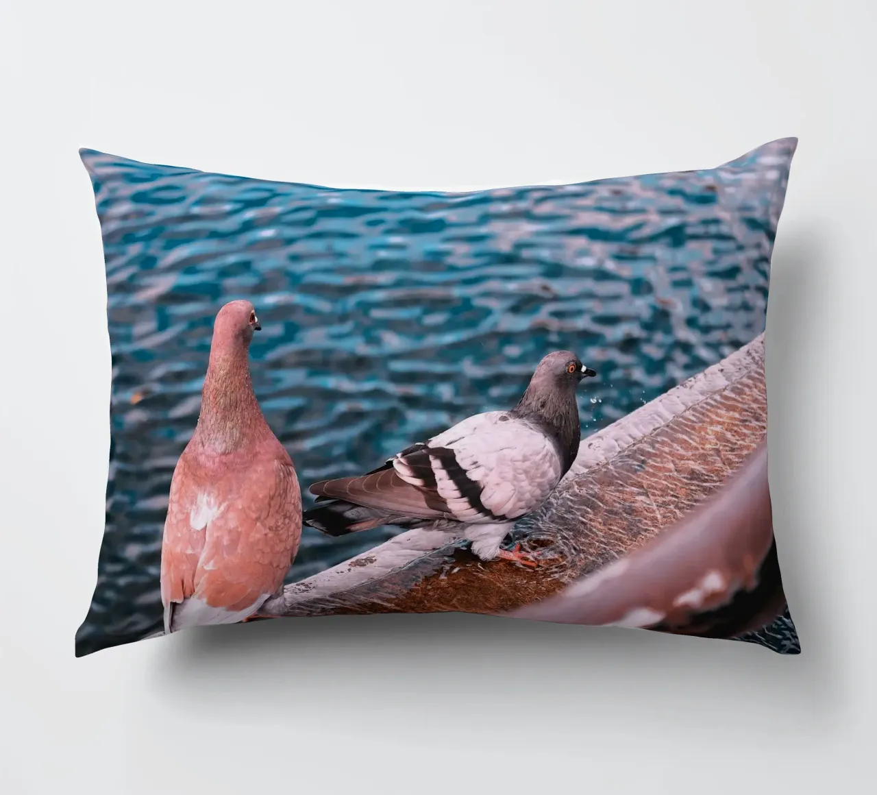 Messaggero di pace cuscino da Nature's Palette