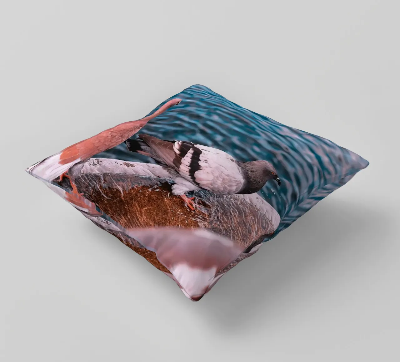 Messaggero di pace cuscino da Nature's Palette