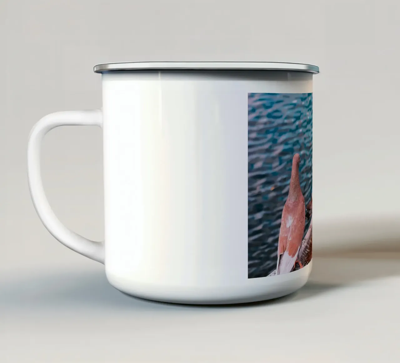 Messaggero di pace tazza in smalto da Nature's Palette