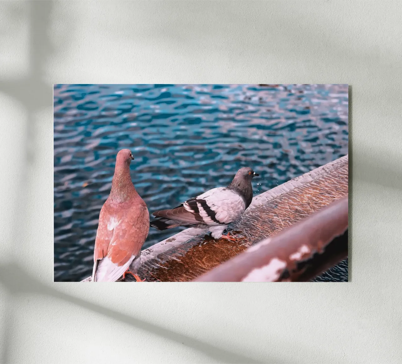 Messaggero di pace plexiglass da Nature's Palette