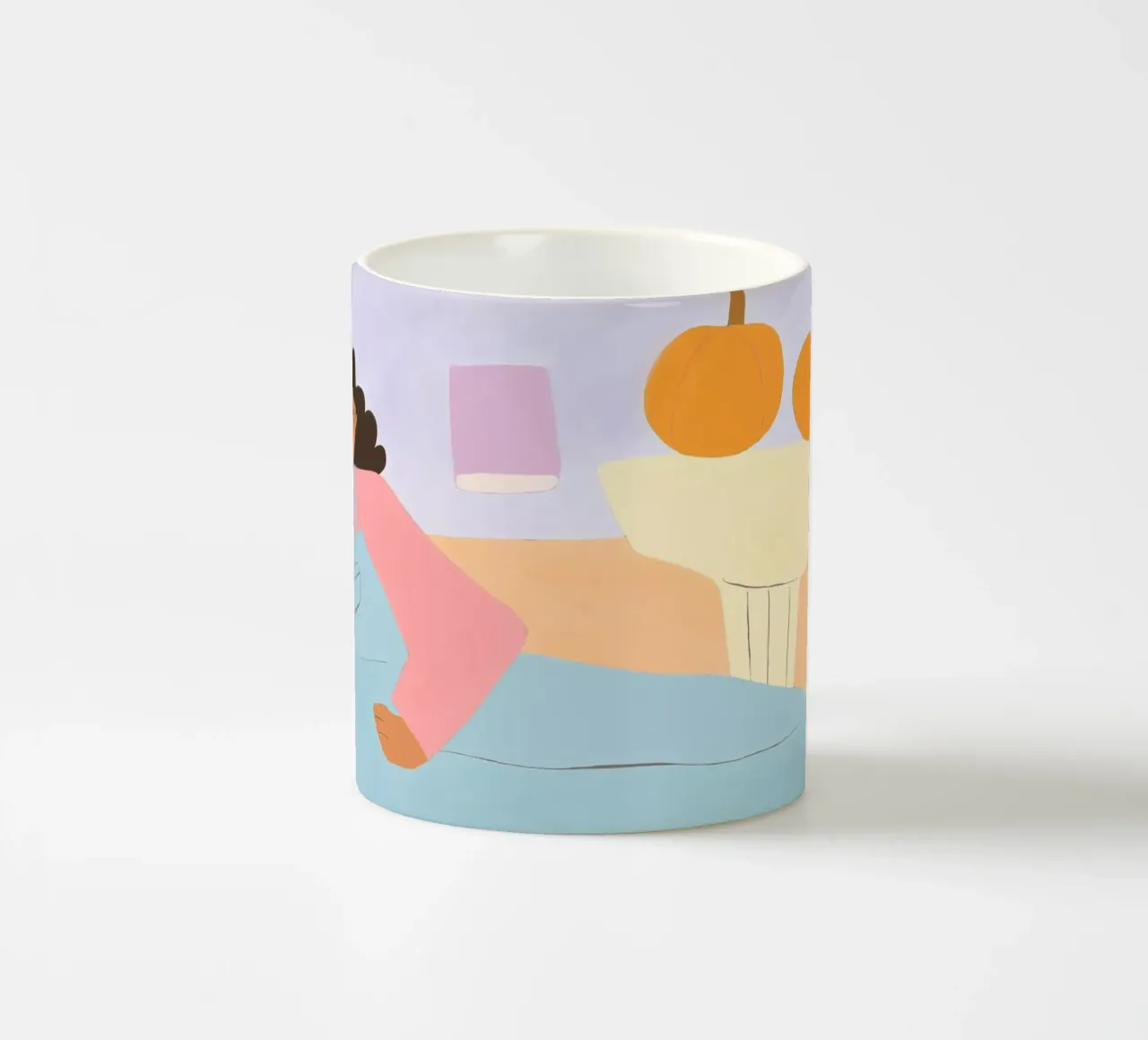 umore autunnale tazza in ceramica da andreea