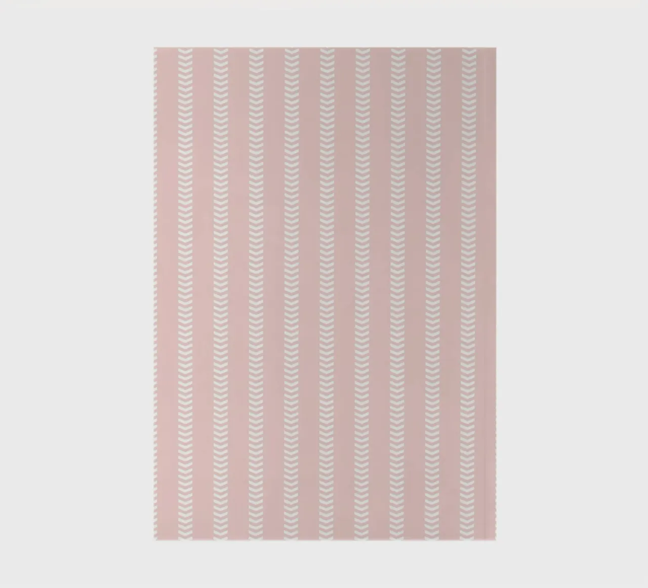 Minimal Basic Mudcloth Striped Arrows | White on Pale Pink notebook by Beauty in Simplicity