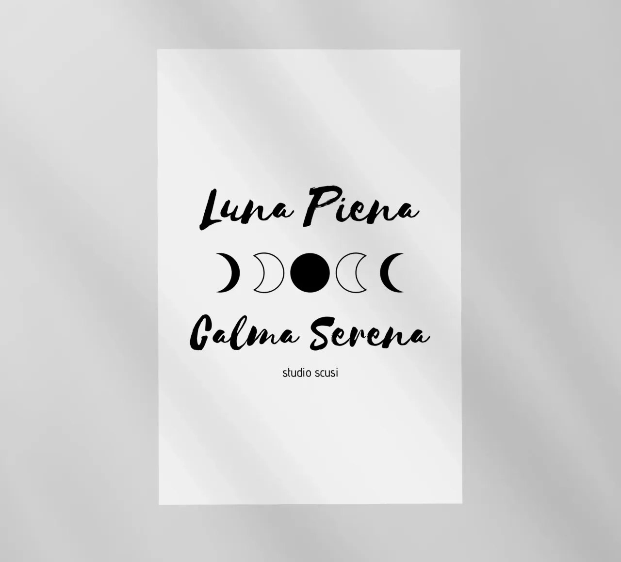 Luna Piena Calma Serena by studio scusi pellicola backlit da studio scusi
