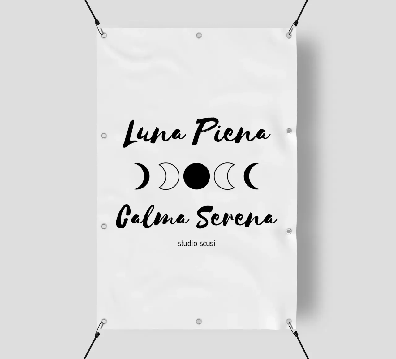 Luna Piena Calma Serena by studio scusi telo in pvc da studio scusi