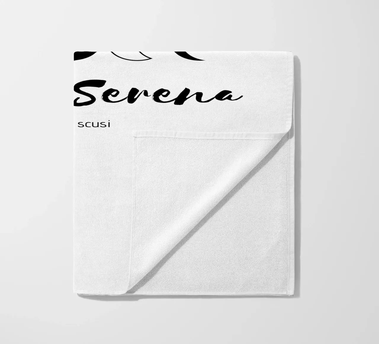 Luna Piena Calma Serena by studio scusi telo mare da studio scusi