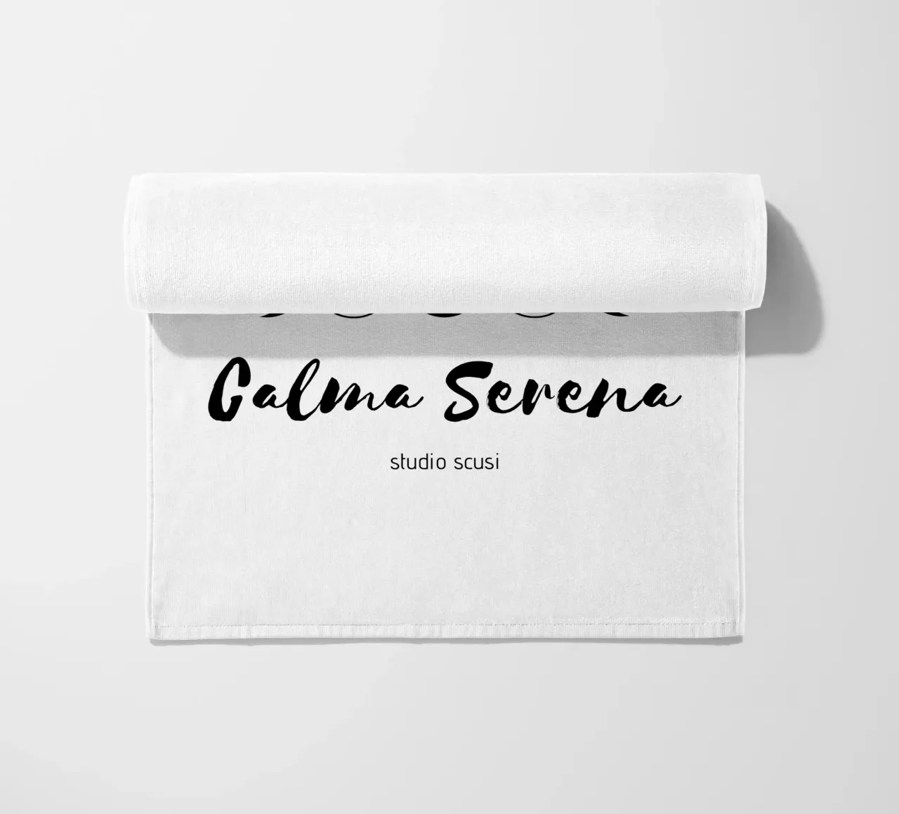 Luna Piena Calma Serena by studio scusi telo mare da studio scusi