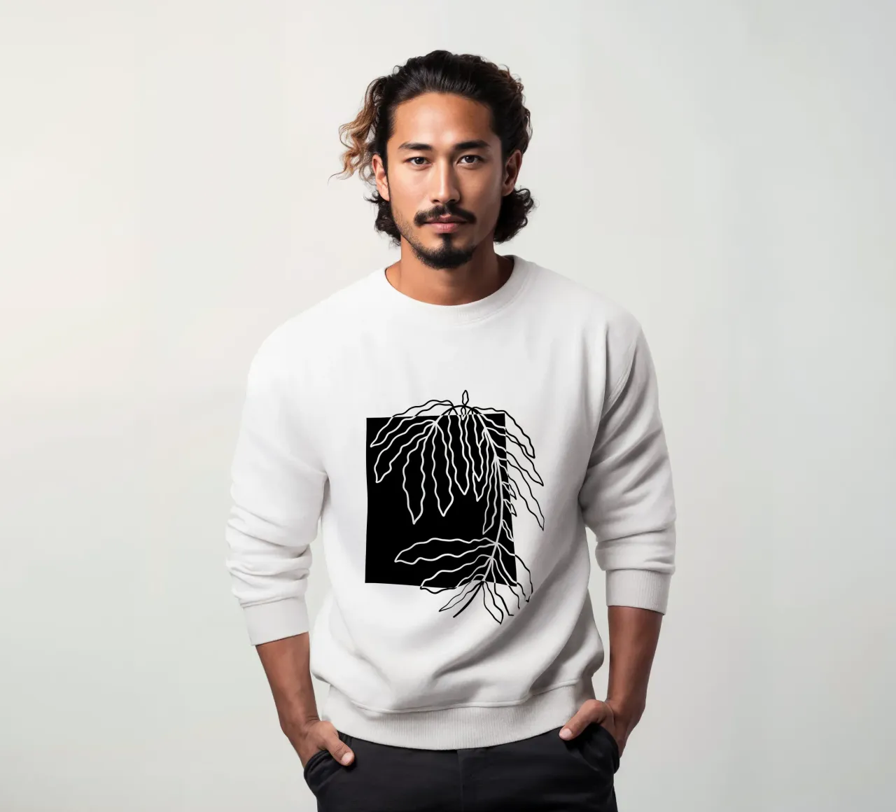 Black block branch felpa da TijanaArtStudio88