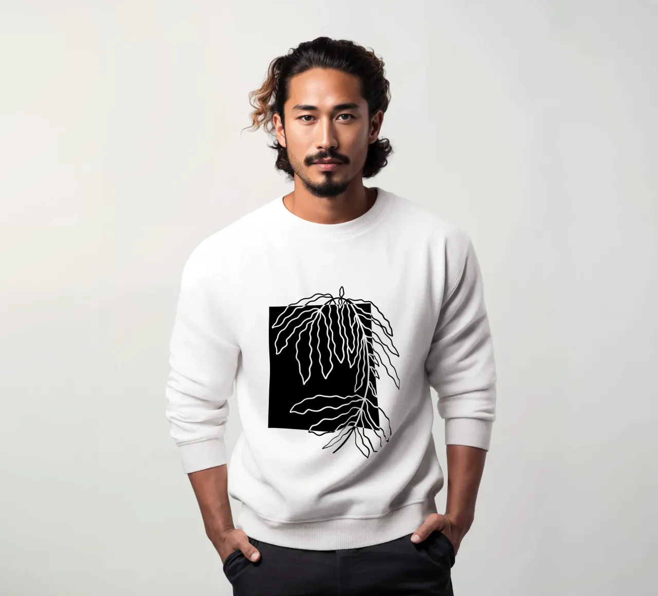 Black block branch felpa da TijanaArtStudio88