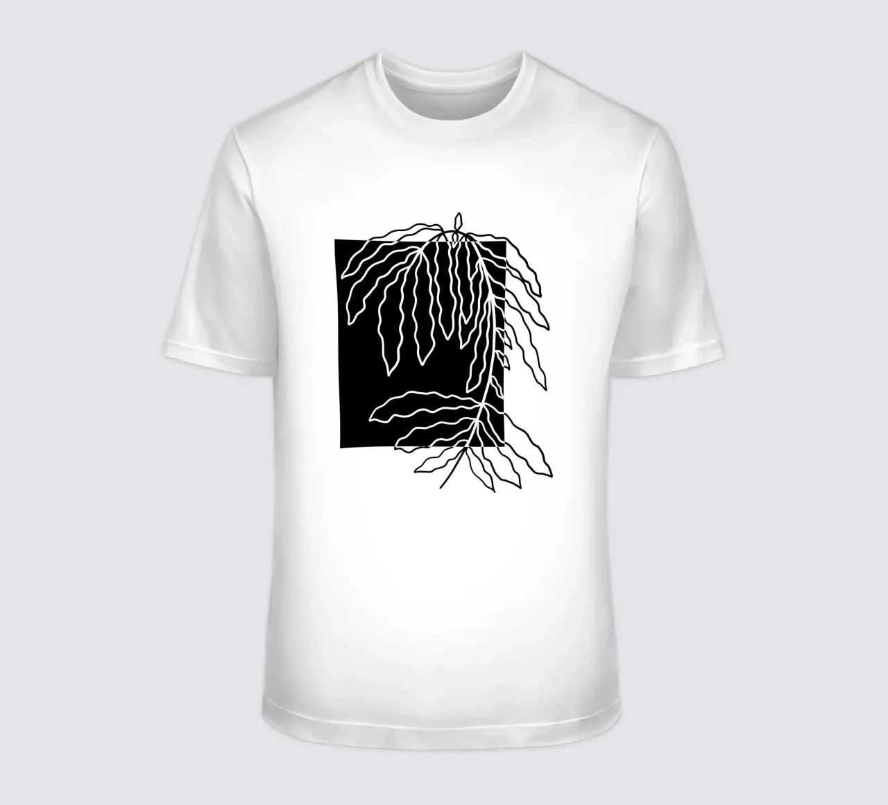 Black block branch t-shirt da TijanaArtStudio88