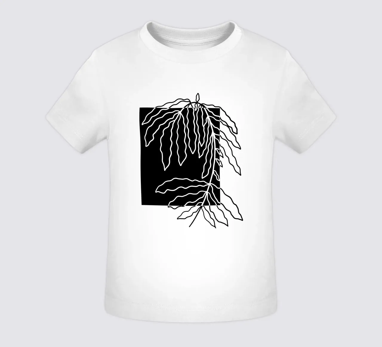 Black block branch maglietta neonato da TijanaArtStudio88