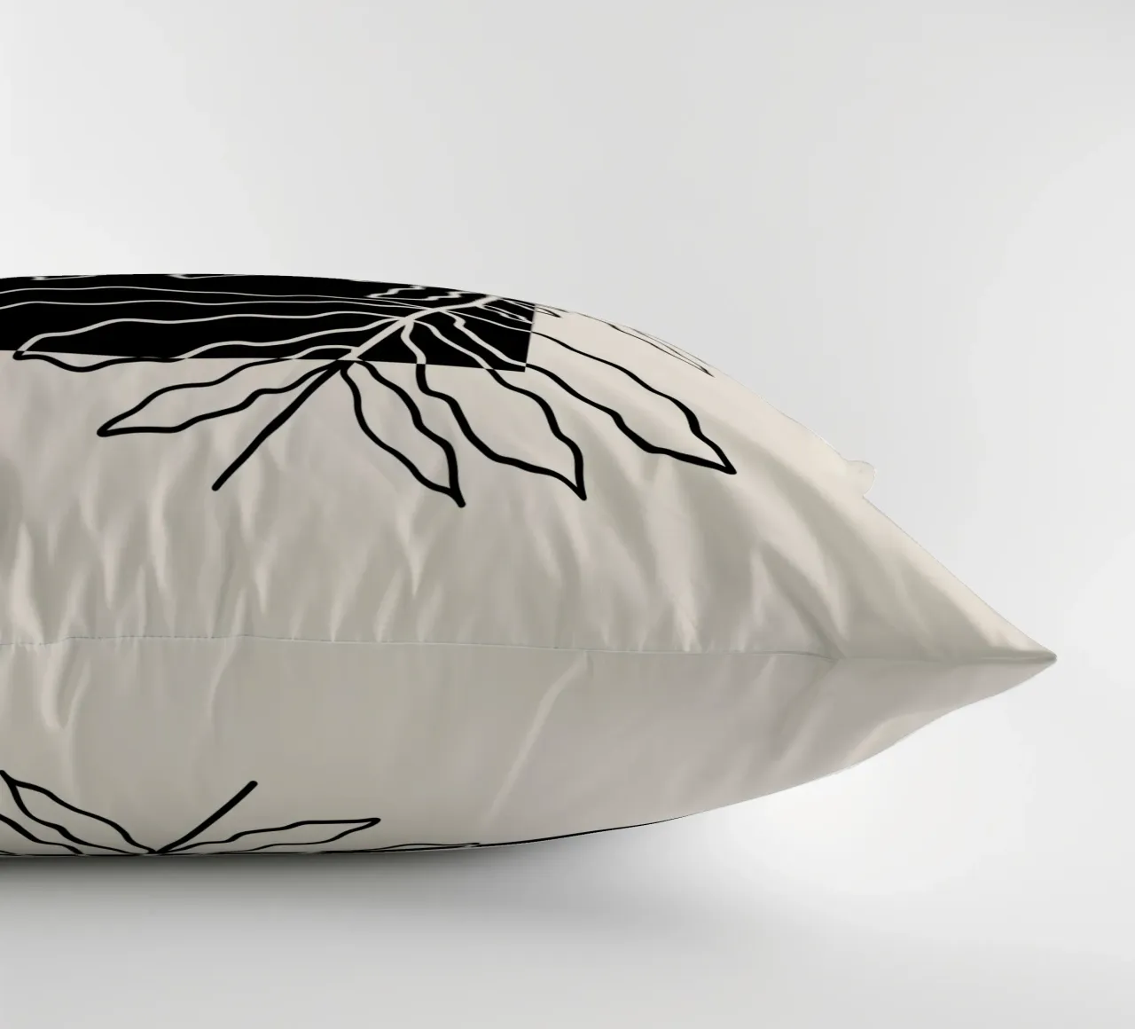 Black block branch cuscino da TijanaArtStudio88