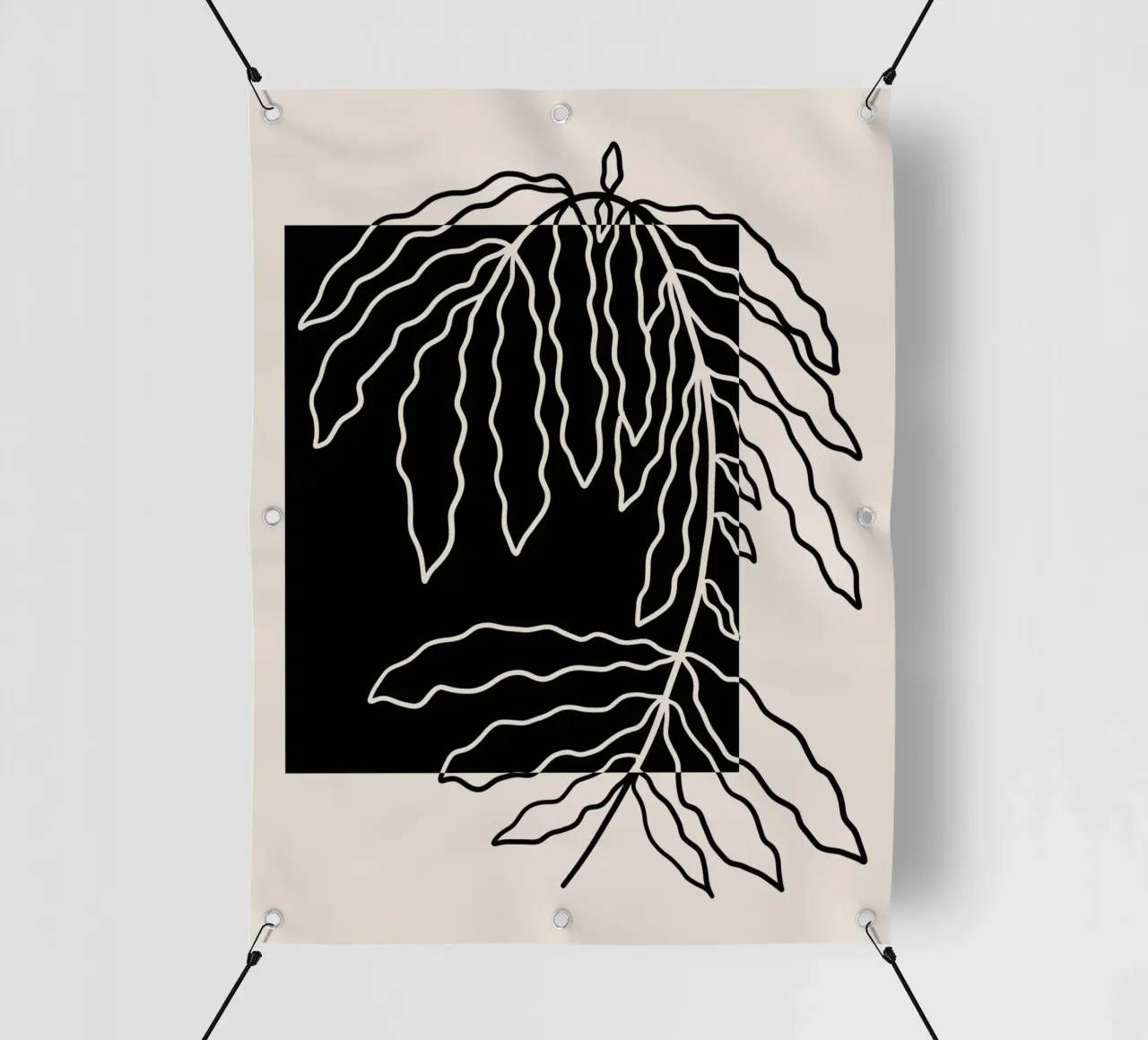 Black block branch telo in pvc da TijanaArtStudio88