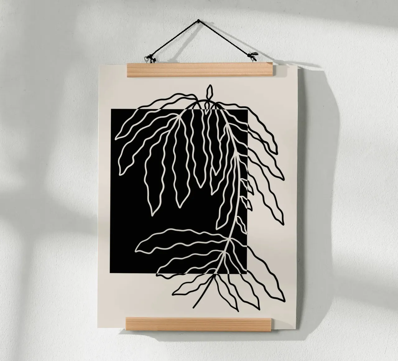 Black block branch carta hahnemühle da TijanaArtStudio88