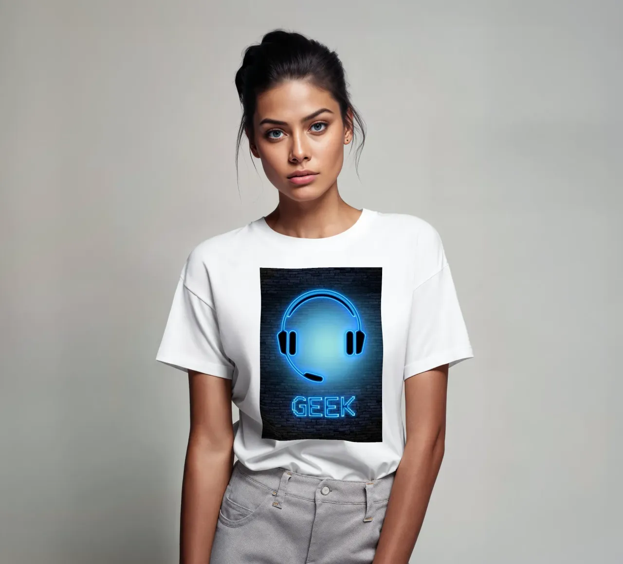 GEEK t-shirt da Charlotte Gagnon