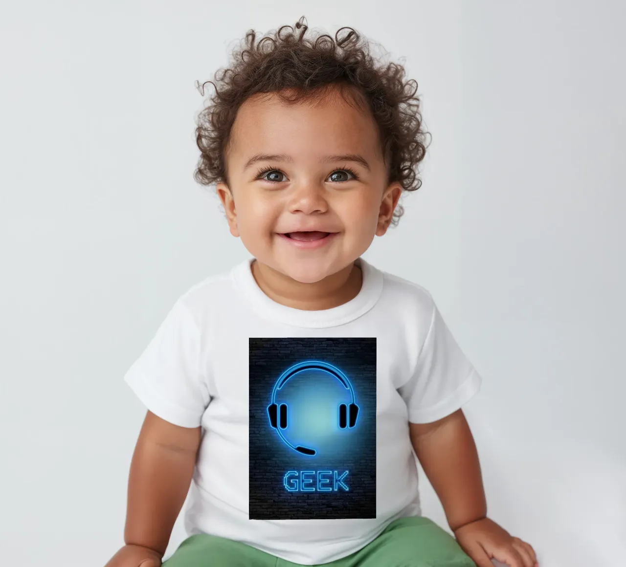GEEK maglietta neonato da Charlotte Gagnon