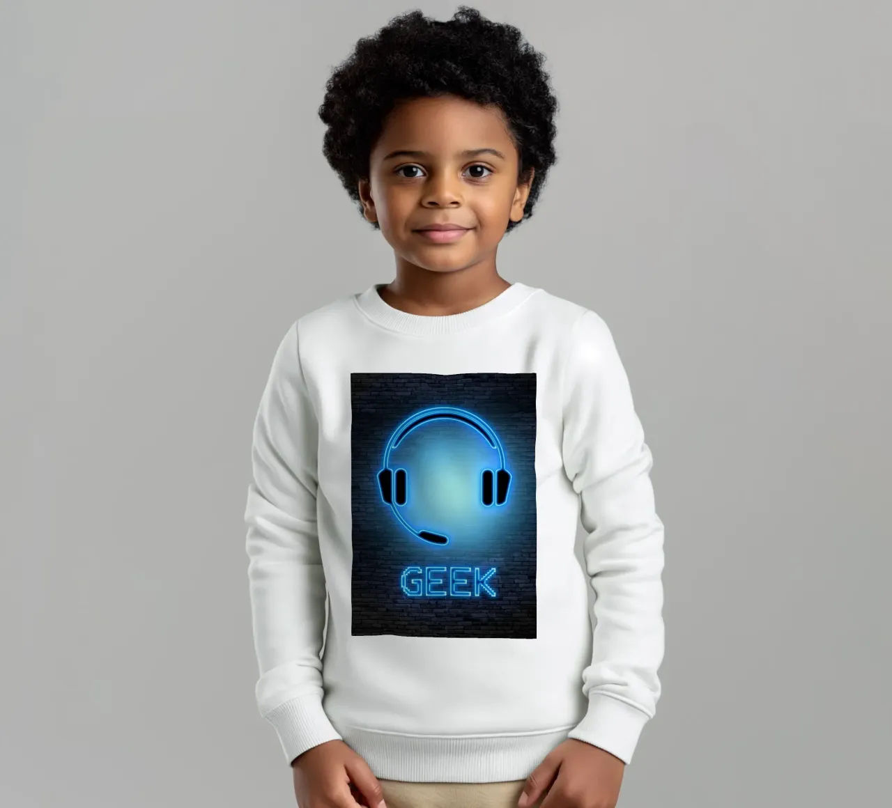 GEEK felpa bambino da Charlotte Gagnon